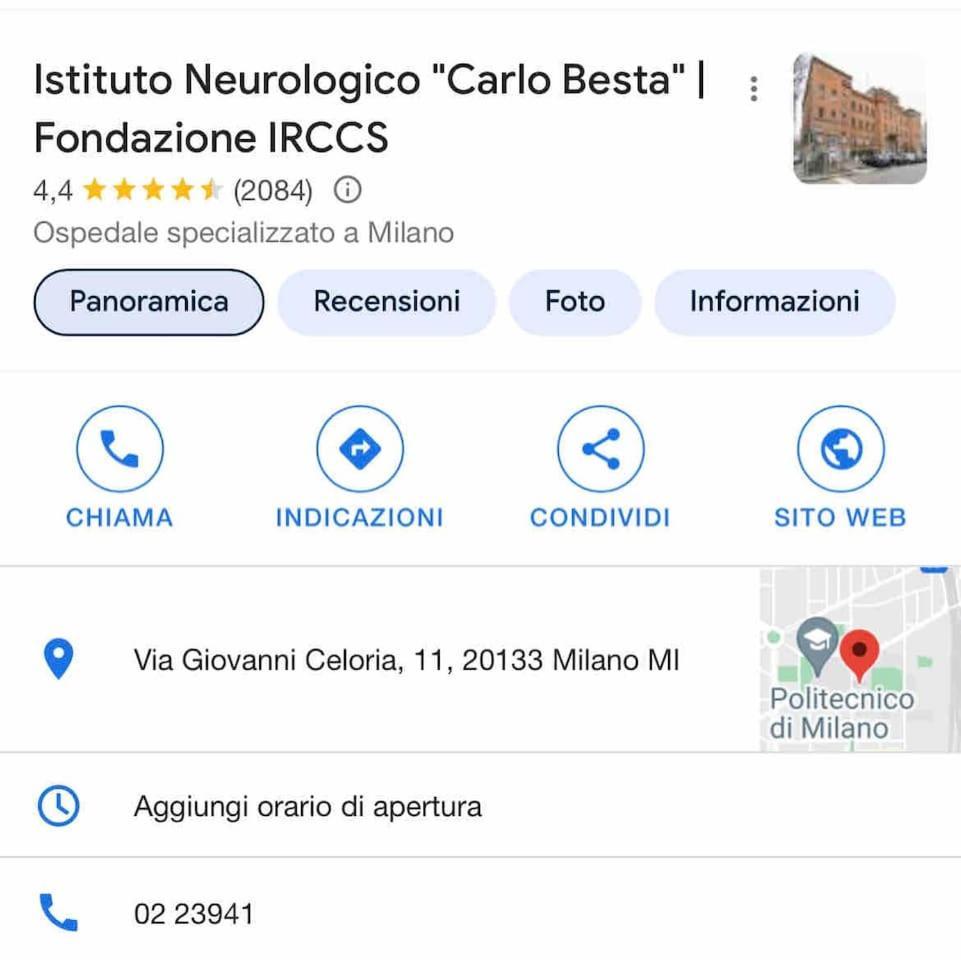 Nice Suite In Citta' Studi Milano Eksteriør billede